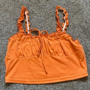 Orange Tank Top